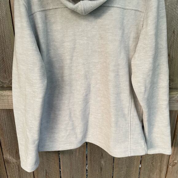 Colosseum Wisconsin Fleece Full Zip Jacket Long Sleeves Pockets Gray L Badgers - Picture 5 of 10